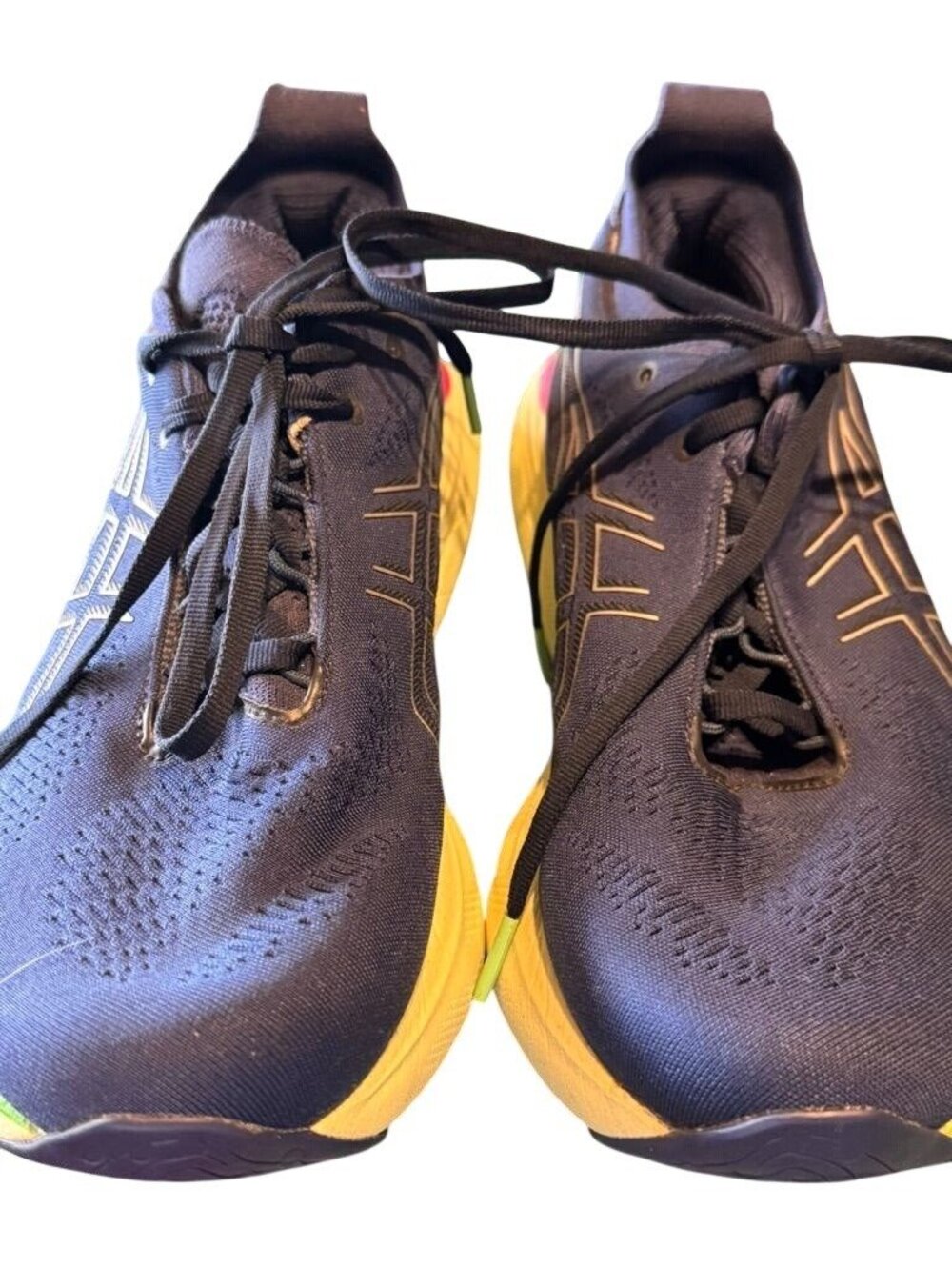 Asics Gel Nimbus 25 Running Shoes Blue/Yellow PureGel FF Blast 10